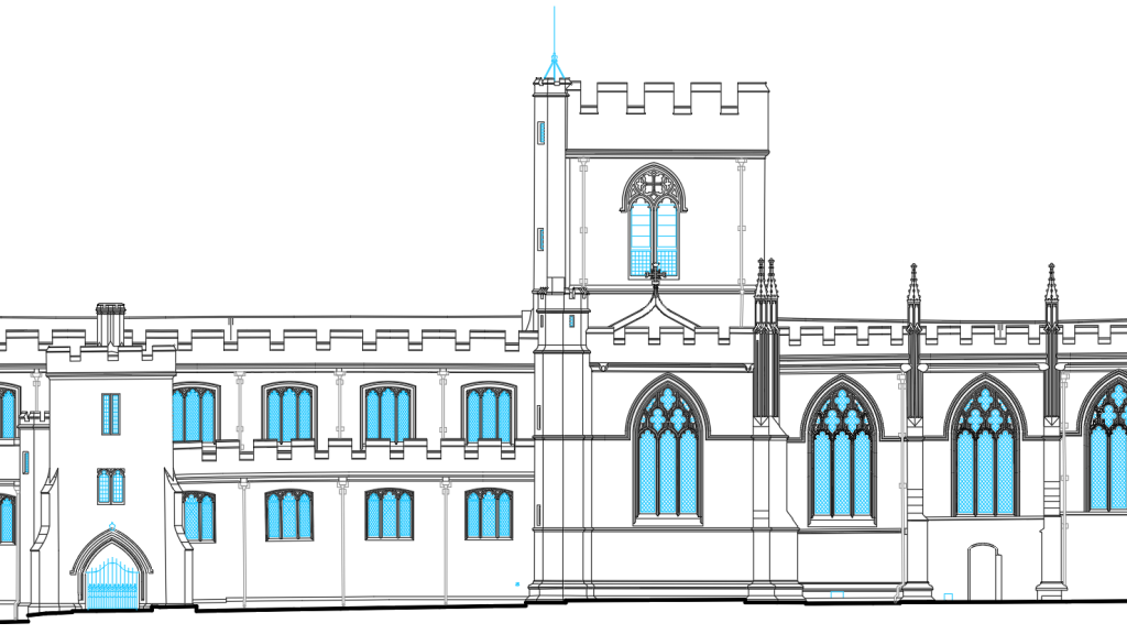 Measured survey of this wiltshire church