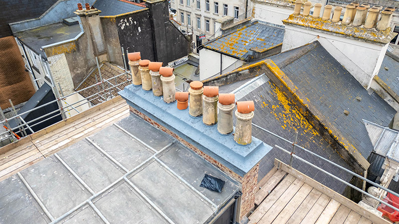 Roof image for an insurance inspection